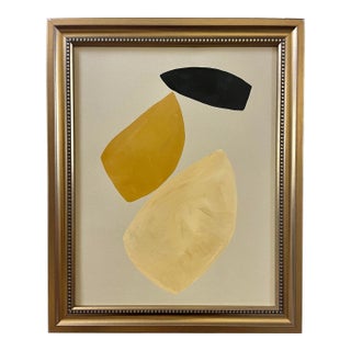 2023 "Arachidi" Abstract Minimalist Painting on Paper by Artist r.k. Red For Sale