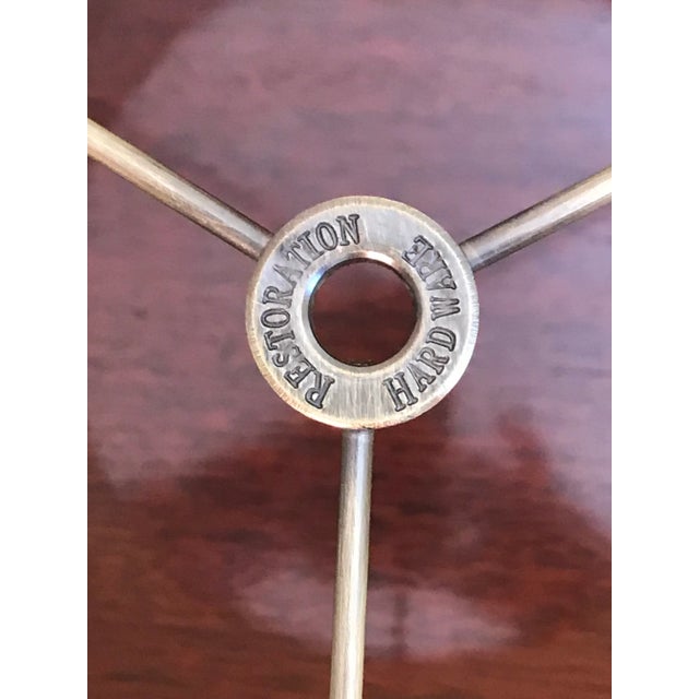 Restoration Hardware English-Barrel Off White Linen Shade.