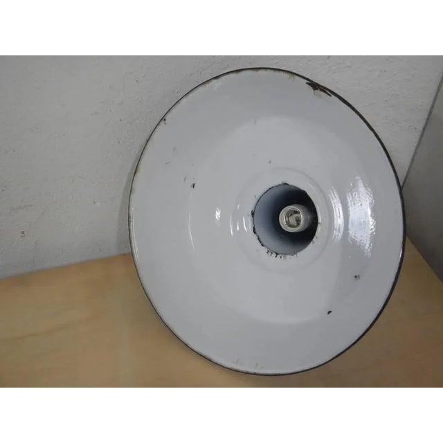 Industrial D40 Metal Lamp, 1950s For Sale - Image 3 of 11