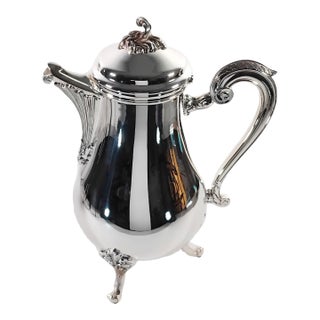 1950s Christofle Pompadour Model Coffee Pot For Sale