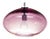 Orbit Pendant Light from the Fizz Collection in Rose Quartz For Sale