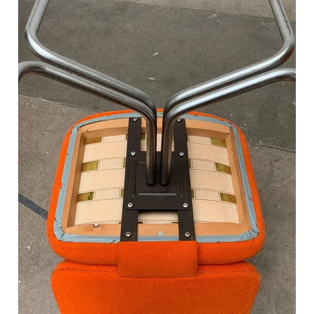 Set of Vintage German Space Age Seat 150 Chairs by Herbert Hirche for Mauser For Sale - Image 16 of 18