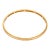 Vintage Diamond 18k Yellow Gold Bangle Bracelet For Sale
