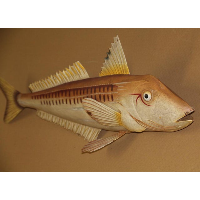 Large Metal Fish Trade Sign, 1970s For Sale - Image 6 of 16