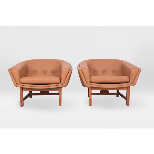 Mid-Century Modern Set of Corona Lounge Chairs by Lennart Bender for Ulferts Möbler, 1960s For Sale - Image 3 of 7