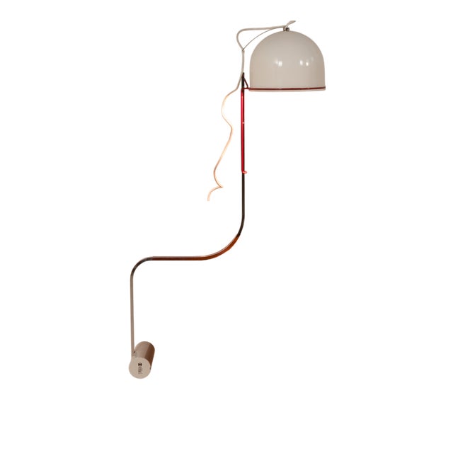Ofelia Desk Lamp by Pio Luigi Brusasco and Giovanni Torretta for Luci Milano, 1970s For Sale