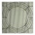 Art Deco Style, Antique Glass, Painted Wood, Square Venetian Wall Mirror For Sale