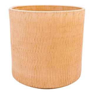 Extra Large Gainey Sgraffito "Nuts and Bolts" Ceramic Pot, California Mid Century Modern For Sale