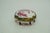 White Antique Victorian Porcelain Brass Mount Courting Couple Pill Box 2" For Sale - Image 8 of 13