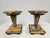 French Art Deco Marble Garniture Mantle Pedestals For Sale - Image 6 of 16