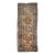 Antique Kurdish Runner with Large Elephant Foot Prints Rug 3.5 x 8.4 For Sale