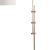 Regina Andrew Arc Floor Lamp With Fabric Shade (Natural Brass) For Sale - Image 4 of 6