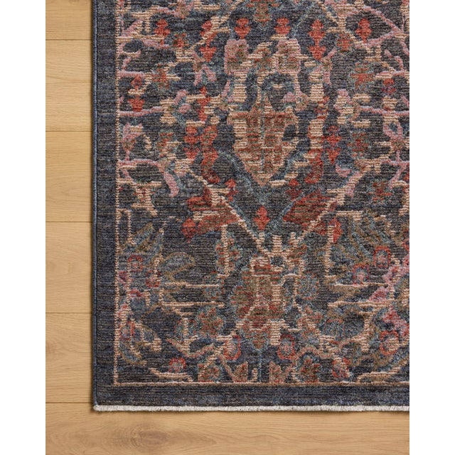 Loloi Rugs Loloi Winchester Denim / Sunset 12'-0" x 12'-0" Square Area Rug For Sale - Image 4 of 5