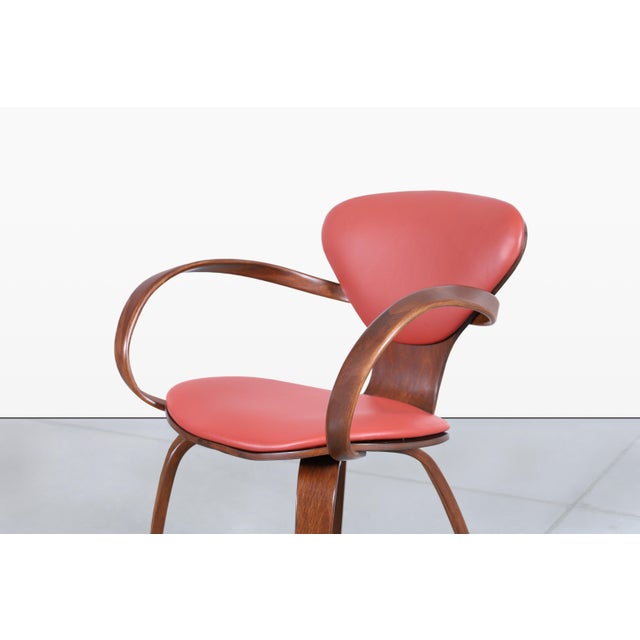 Wood Vintage Sculptural “Pretzel” Armchairs by Plycraft For Sale - Image 7 of 14