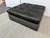 Contemporary Scheiber Design Group Tufted Ottoman, Charcoal For Sale - Image 3 of 16