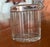 Early 20th Century Sterling and Cut Glass Oval Vanity Jar For Sale - Image 4 of 6