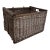 Antique French Wicker Wine Bottle Storage Crate For Sale
