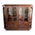 1980s Ethan Allen Cherry Lighted Wall Unit For Sale