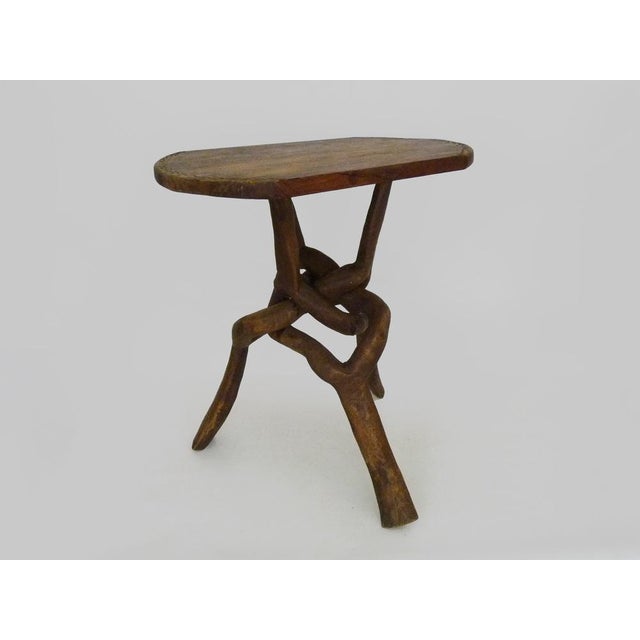 Kola Wood Coffee/Side Table, 1960s Stunning coffee or side table made of kola wood. All-wood frame and tabletop. A simple...