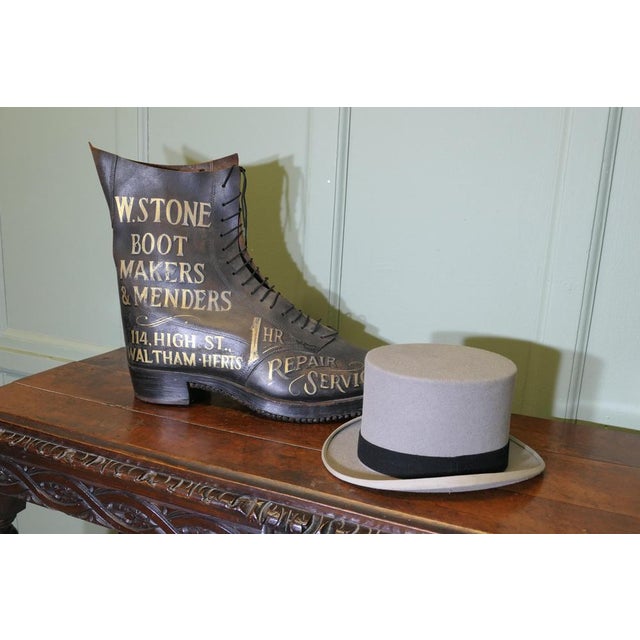 Animal Skin Shoe Shop Trade Sign, 1900s For Sale - Image 7 of 10