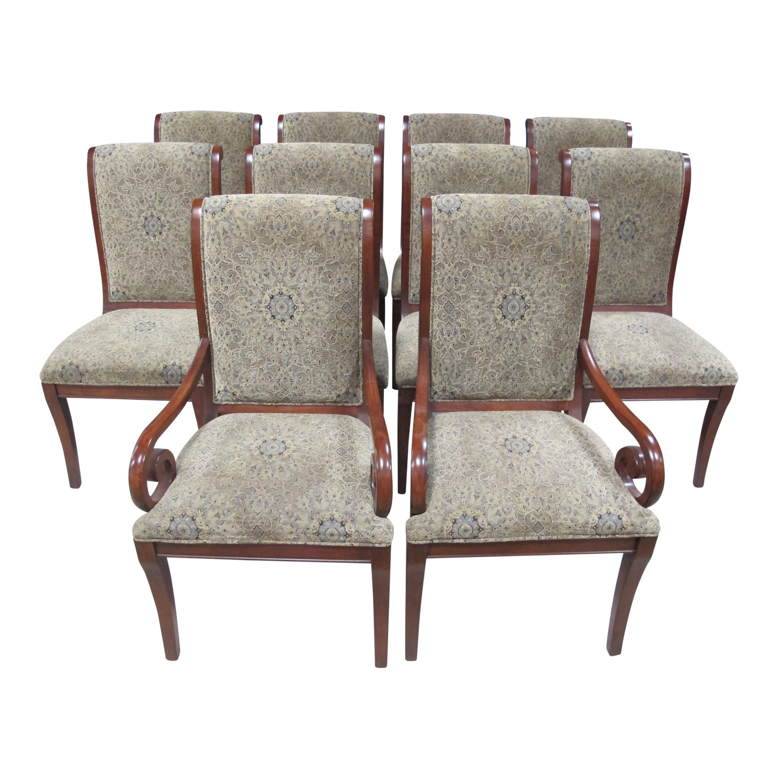 Drexel Heritage Dining Chairs Set of 10 Chairish