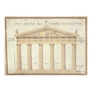 A. Defrasse Envoi De Rome Lithograph For Sale