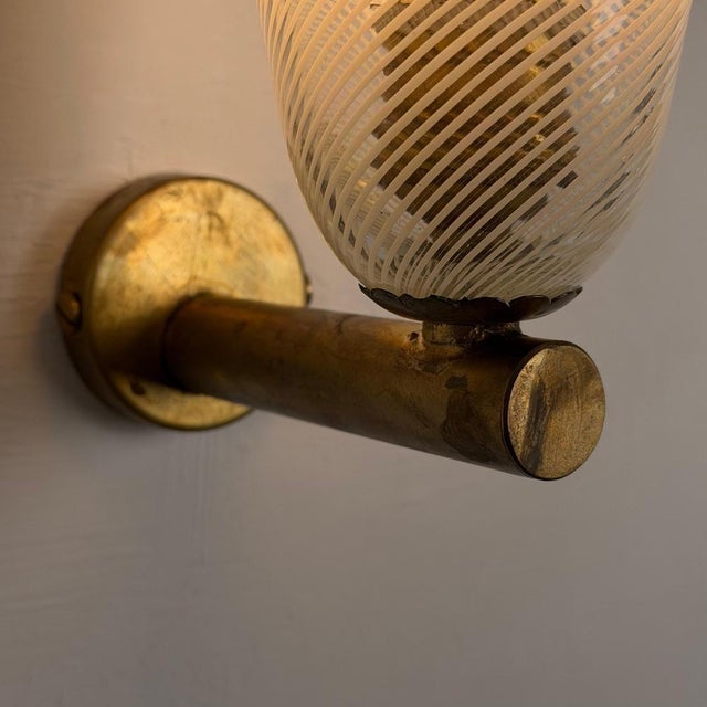 Torcello Wall Sconces attributed to Carlo Scarpa for Venini, 1940s, Set of 2 For Sale - Image 15 of 18