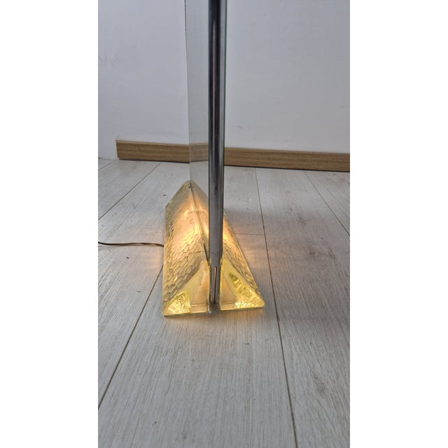 Table Lamp in Glass from Saint Gobain, 1940s For Sale - Image 11 of 18