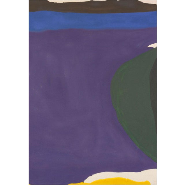 Abstract Helen Frankenthaler Santorini 1965 Print Reproduction For Sale - Image 3 of 3