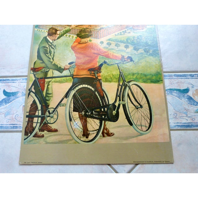 Cardboard Advertising Poster Göricke in Top, 1930 For Sale - Image 4 of 10
