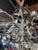 19th Century French Style Hand-Forged Wrought Iron 5-Light Chandelier For Sale - Image 12 of 16