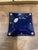 Love these special Italian Murano square trinket dishes. Both have the original paper labels. One is in Cobalt Blue with...