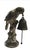 For your consideration. . . This lovely little tabletop bell depicts a small bird perched on top of a tree stump, holding...