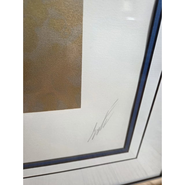 Art Deco Erté "Three Graces" Signed Serigraph With Embossing and Gold Leaf, 1985 For Sale - Image 3 of 8