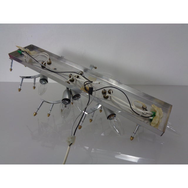 Large Crystal Glass Flush Mount from Kinkeldey, Germany, 1970s For Sale - Image 12 of 18