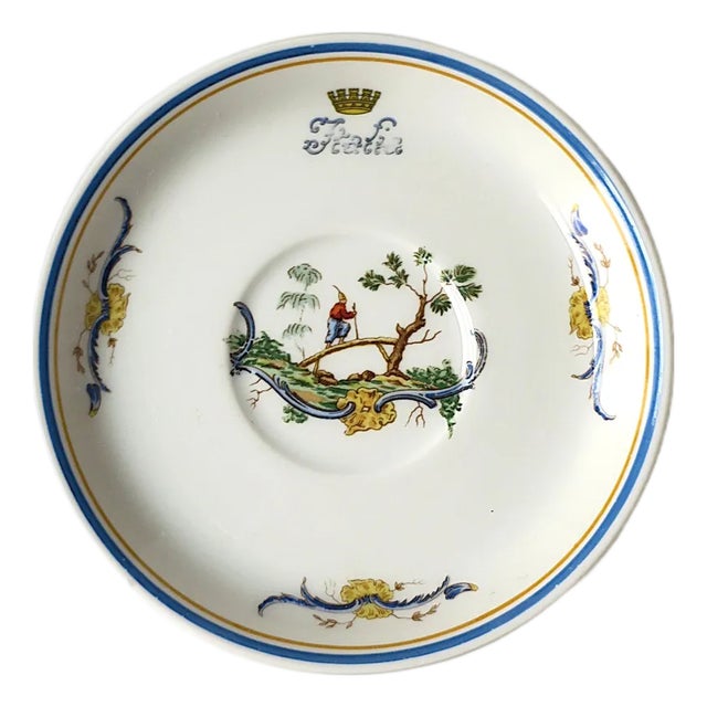 Italian Richard Ginori Porcelain Jewelry Dish Chinoiserie Italia For Sale