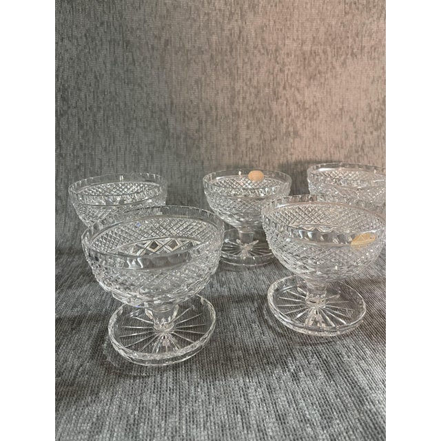 Mid-Century Modern Mid-Century Bohemian Crystal Glasses, 1930s, Set of 6 For Sale - Image 3 of 8