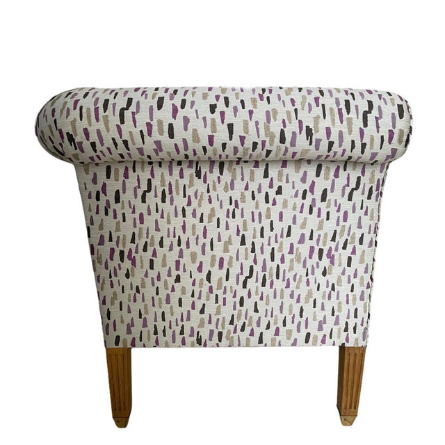 Handed Edwin Napoleon Chairs by Lutyens Furniture, Set of 2 For Sale - Image 4 of 9