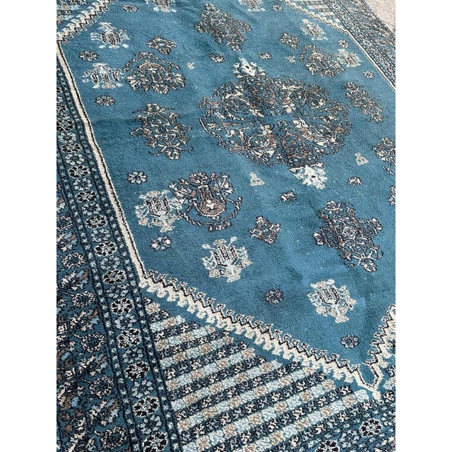 Vintage Rustic Moroccan Rabat Rug, 1960s For Sale - Image 15 of 17