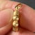 Metal Vintage Four-Leaved Clover Charm Pendant in 18k Yellow Gold, 1960s For Sale - Image 7 of 15