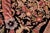 Shabby Chic Art Nouveau 1990's Pak-Persian Black/Beige Wool Rug - 9'1'' X 11'3'' For Sale - Image 3 of 9