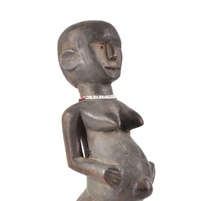 Early 20th Century Makonde Female Figure on Custom Base Tanzania For Sale In Denver - Image 6 of 8