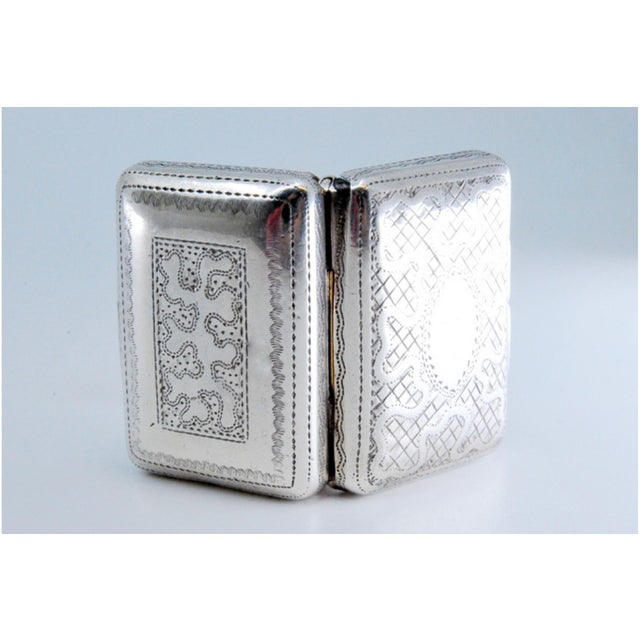 George IV Silver and Gold Vinaigrette Box For Sale - Image 4 of 10
