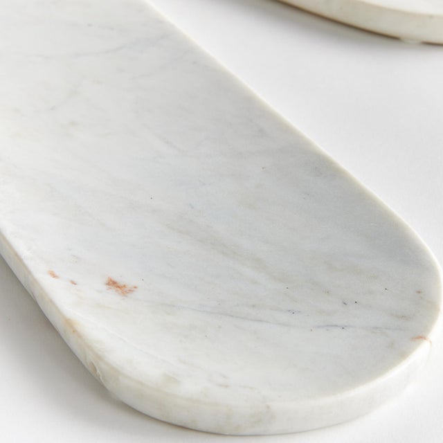 Kenneth Ludwig Chicago Amal Marble Trays, Set Of 2 For Sale - Image 4 of 4