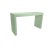 Late 20th Century Parsons Style Mint Green Console Table For Sale - Image 4 of 5