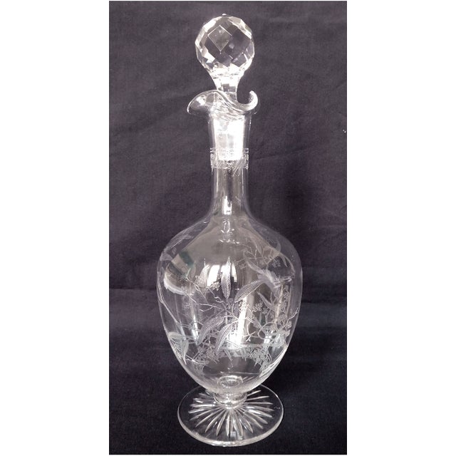 Baccarat Crystal Liquor Decanter Chairish