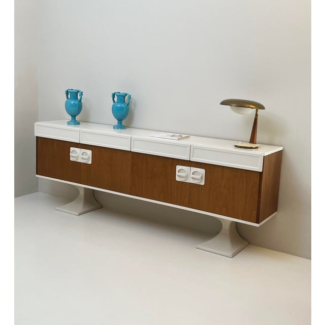 Space Age Sideboard by Luigi Sormani, 1970s, in Very Good conditions. Designed 1970 to 1979 I have official proof of...