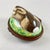 Halcyon Days English Bilston Porcelain Rabbit Trinket Box For Sale In Philadelphia - Image 6 of 9