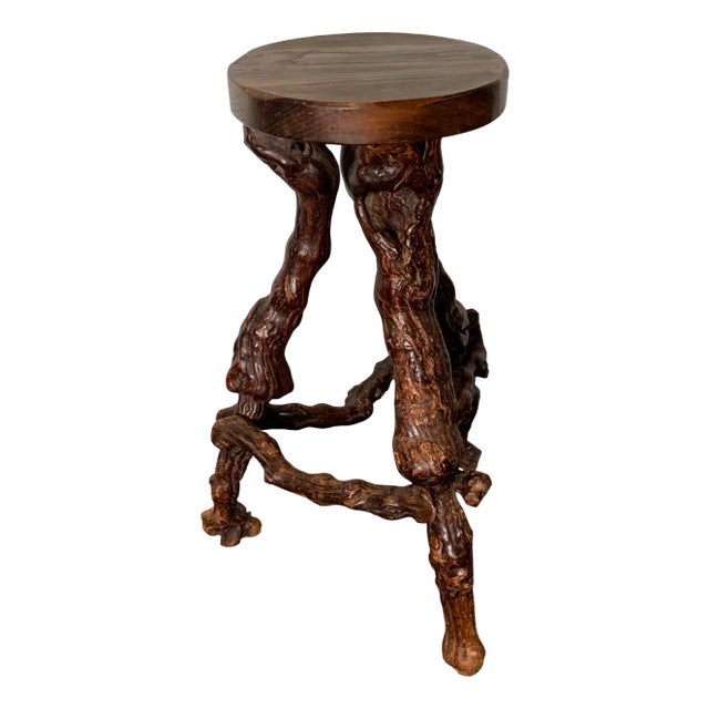 French Vine Wood Table, 1960s For Sale