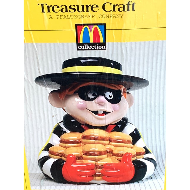 1990s McDonalds Hamburglar Cookie Jar For Sale - Image 5 of 5